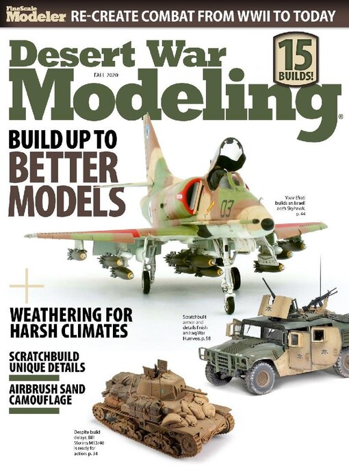 Title details for Desert War Modeling by Kalmbach Publishing Co. - Magazines - Available